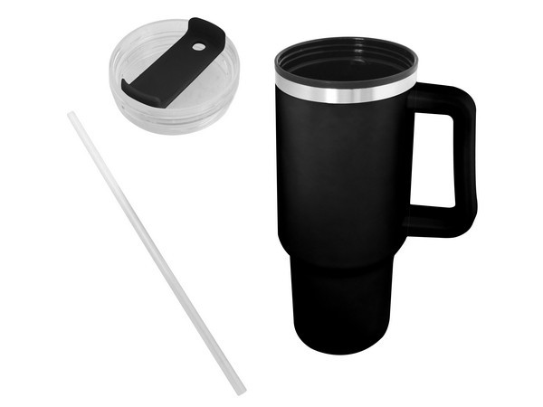 Hydro 1200ml Travel Tumbler - Black