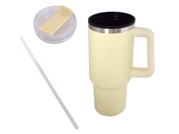 Hydro 1200ml Travel Tumbler - Cream