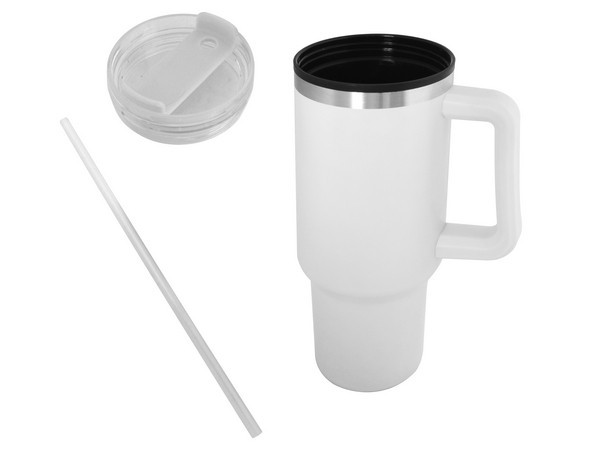 Hydro 1200ml Travel Tumbler - White