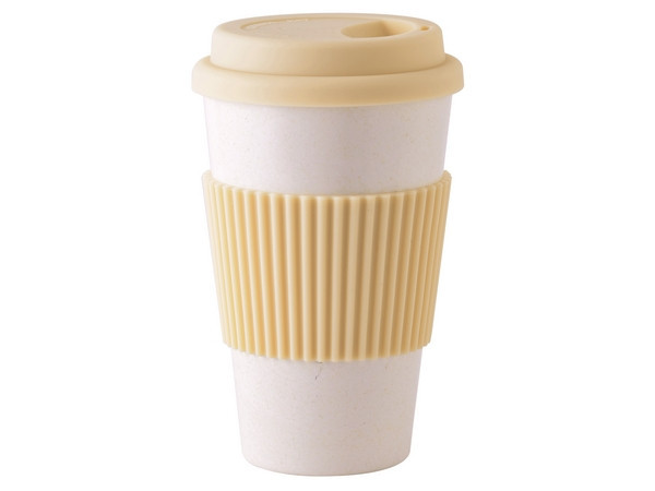 Bamboo 350ml Coffee Mug - Cream