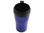 Plastic Travel Mug - Blue