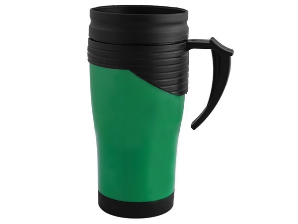 Plastic Travel Mug - Green