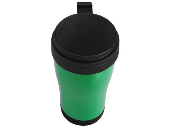 Plastic Travel Mug - Green