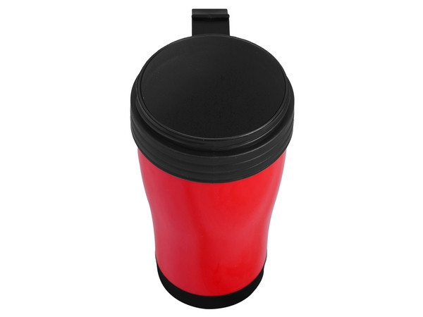 Plastic Travel Mug - Red