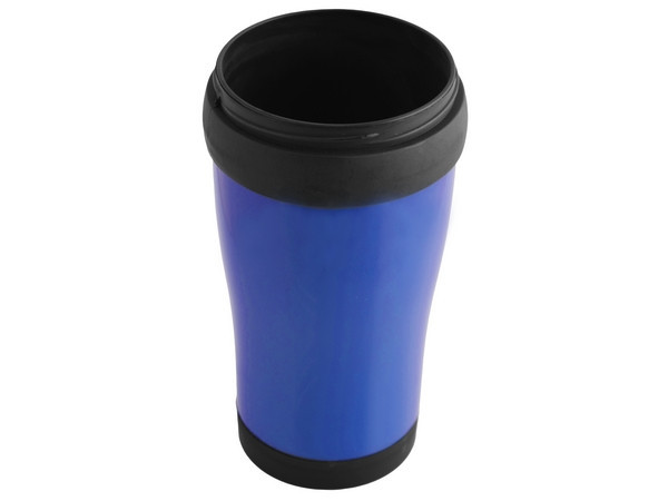 Plastic Carry Mug - Blue