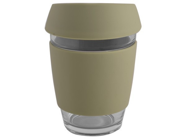 340ml Silicone Sippy Cup - Olive Green