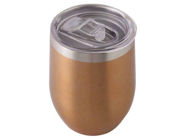 300ml Double Wall Coffee / Wine Tumbler - Copper