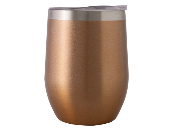 300ml Double Wall Coffee / Wine Tumbler - Copper