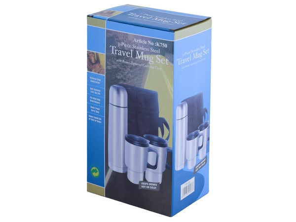 Thermal Flask and Mug Set