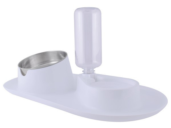 Anti-Splash Pet Bowl & Auto Water Dispenser