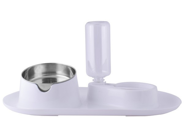 Anti-Splash Pet Bowl & Auto Water Dispenser