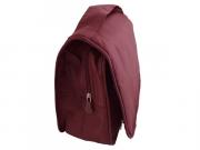 Velcro Hanging Toiletry Bag - Maroon