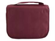 Velcro Hanging Toiletry Bag - Maroon