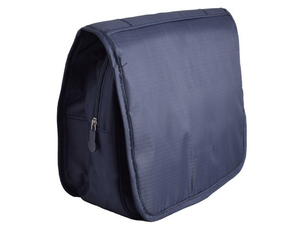 Velcro Hanging Toiletry Bag - Dark Blue