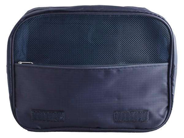 Velcro Hanging Toiletry Bag - Dark Blue