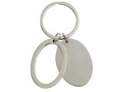 Dual Oval Keyring