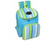 Striped Picnic Backpack (4-Person)