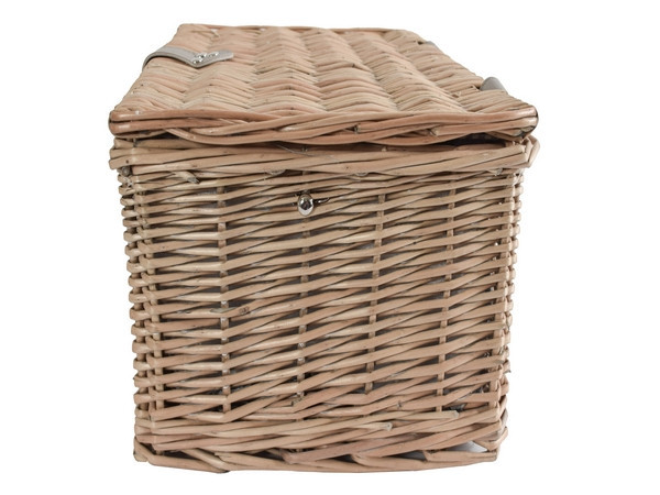 2-Person Wicker Picnic Basket