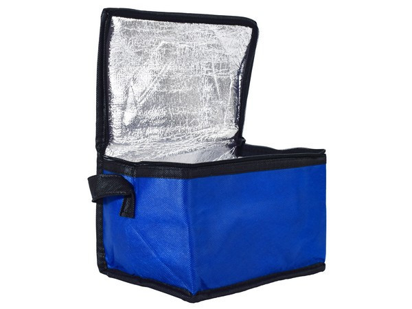 Non-Woven 6-Can Cooler - Blue