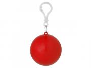 Poncho Ball Keyring - Red