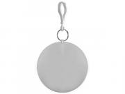 Poncho Ball Keyring - White