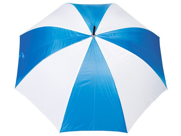 Golf Umbrella - EVA Handle - Blue & White