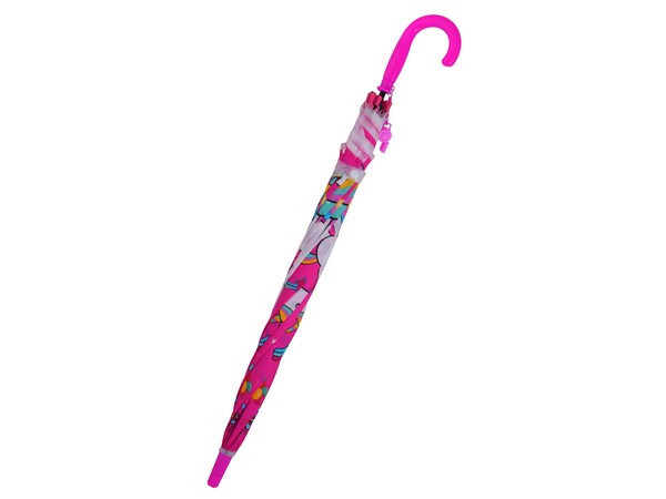 Kids Heart Unicorn 8-Panel Umbrella & Whistle