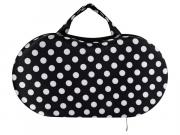 Bra Travel Case - Black & White