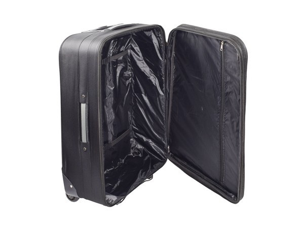 Soft Case Luggage Bag - 24 inch - Black/Grey