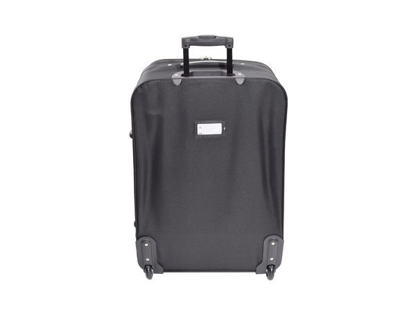 Soft Case Luggage Bag - 24 inch - Black/Grey