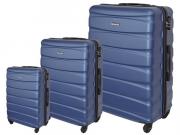 Wanderlust Luggage Bag Set - Blue