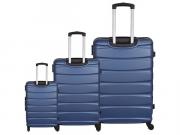 Wanderlust Luggage Bag Set - Blue