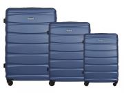 Wanderlust Luggage Bag Set - Blue