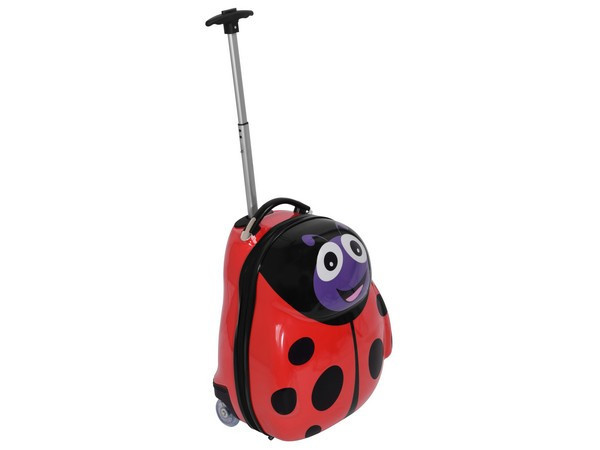 Kids Luggage Bag - Ladybug