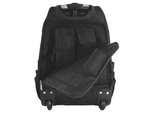 Trolley Laptop Backpack - Black