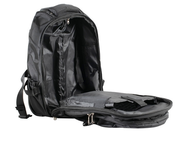 Trolley Laptop Backpack - Black