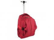 Trolley Laptop Backpack - Red