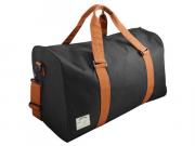 Flex Canvas Weekender - Black & Tan