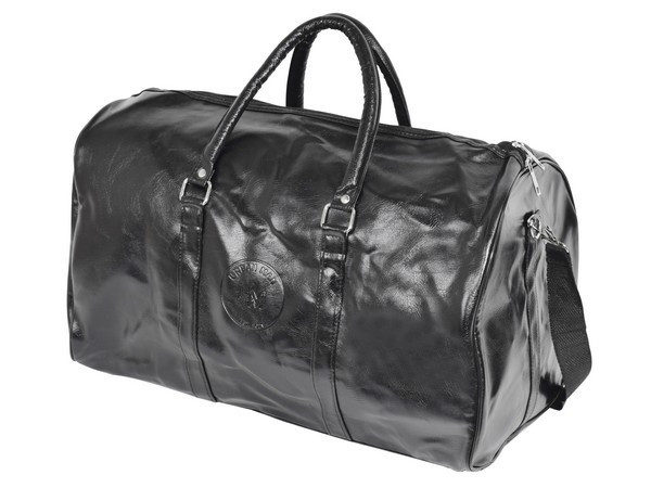 High Key PU Weekender - Black