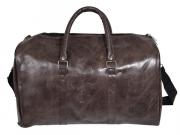 High Key PU Weekender - Chocolate Brown