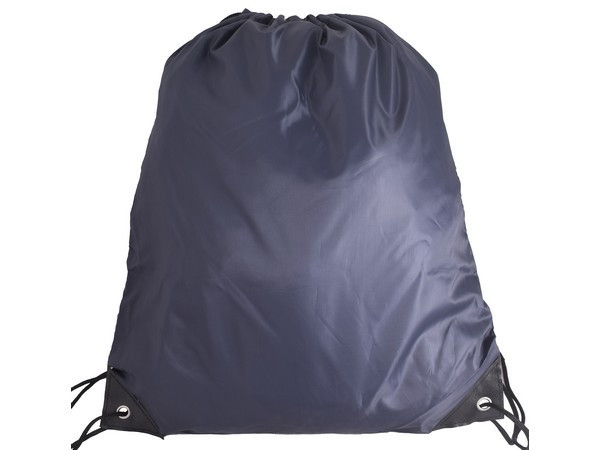 210D Poly String Bag - Navy