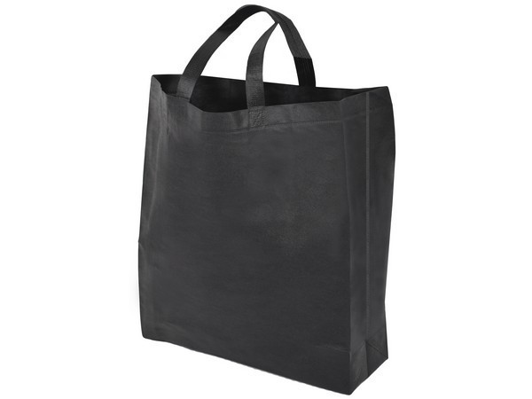 Bella Gusset Shopper Bag - Black