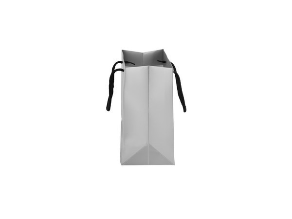 230gsm Matte Gift Bag - 14cm - Silver