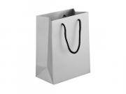 230gsm Matte Gift Bag - 23cm - Silver