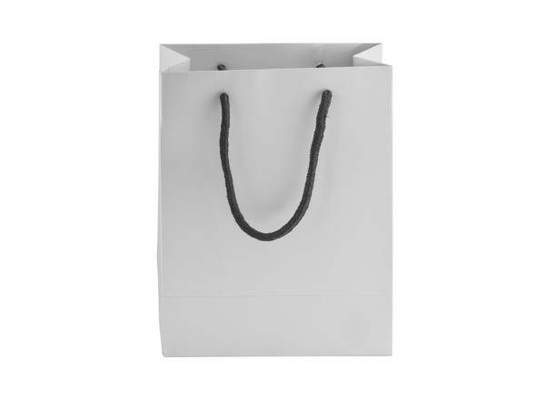 230gsm Matte Gift Bag - 23cm - Silver