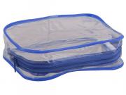 PVC Stationery / Cosmetic Case - Blue