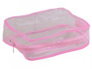 PVC Stationery / Cosmetic Case - Pink