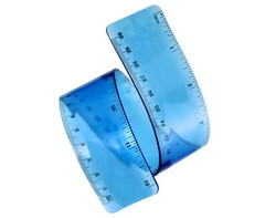 Bendy Ruler 30cm - Royal Blue