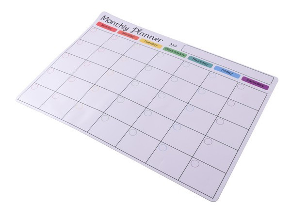 Magnetic Monthly Planner & Dry Erase Marker