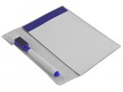 Fridge Magnetic Board & Marker - Blue